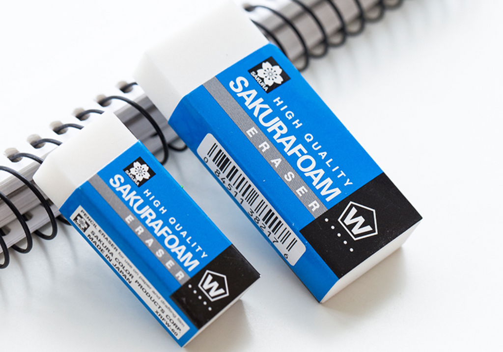 Sakura Foam Eraser