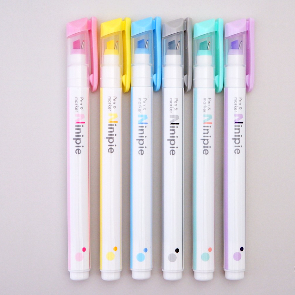 Sun-Star Ninipie Marker Pen & Highlighter