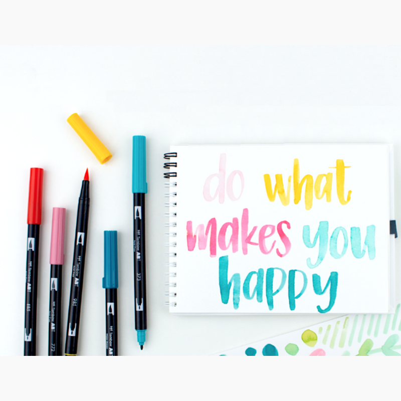 Tombow ABT Dual Brush Pens - 12 New Colors