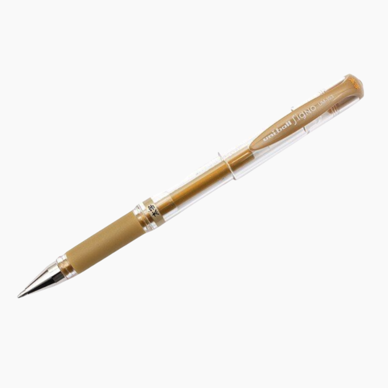 Uni-ball Signo Broad Gel Pen - Gold Ink