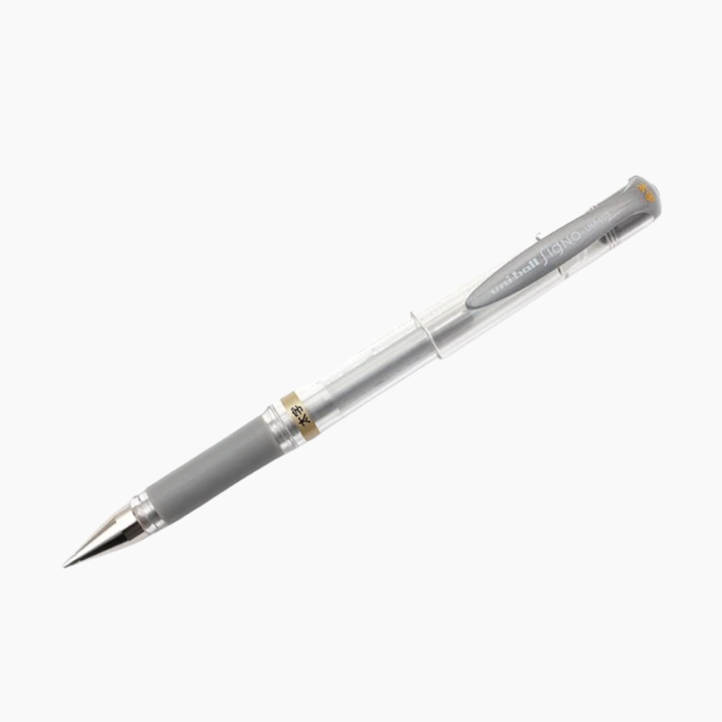 Uni-ball Signo Broad Gel Pen - Silver Ink