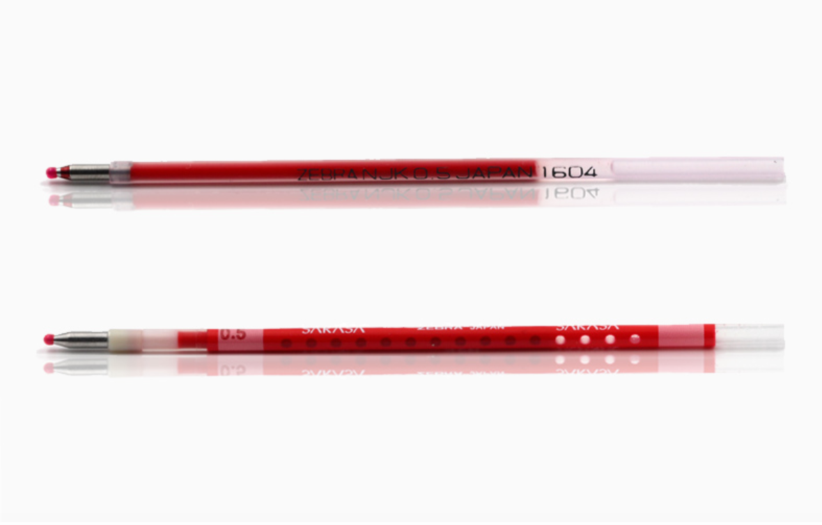 Zebra NJK-0.5 Sarasa Gel Multi Pen Refill - 0.5 mm - Shiny Colors