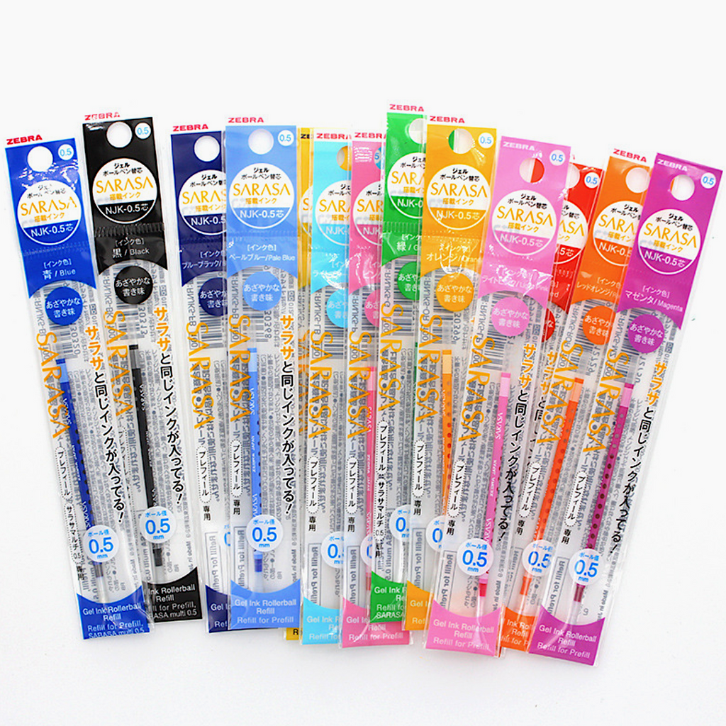 Zebra NJK-0.5 Sarasa Gel Multi Pen Refill - 0.5 mm