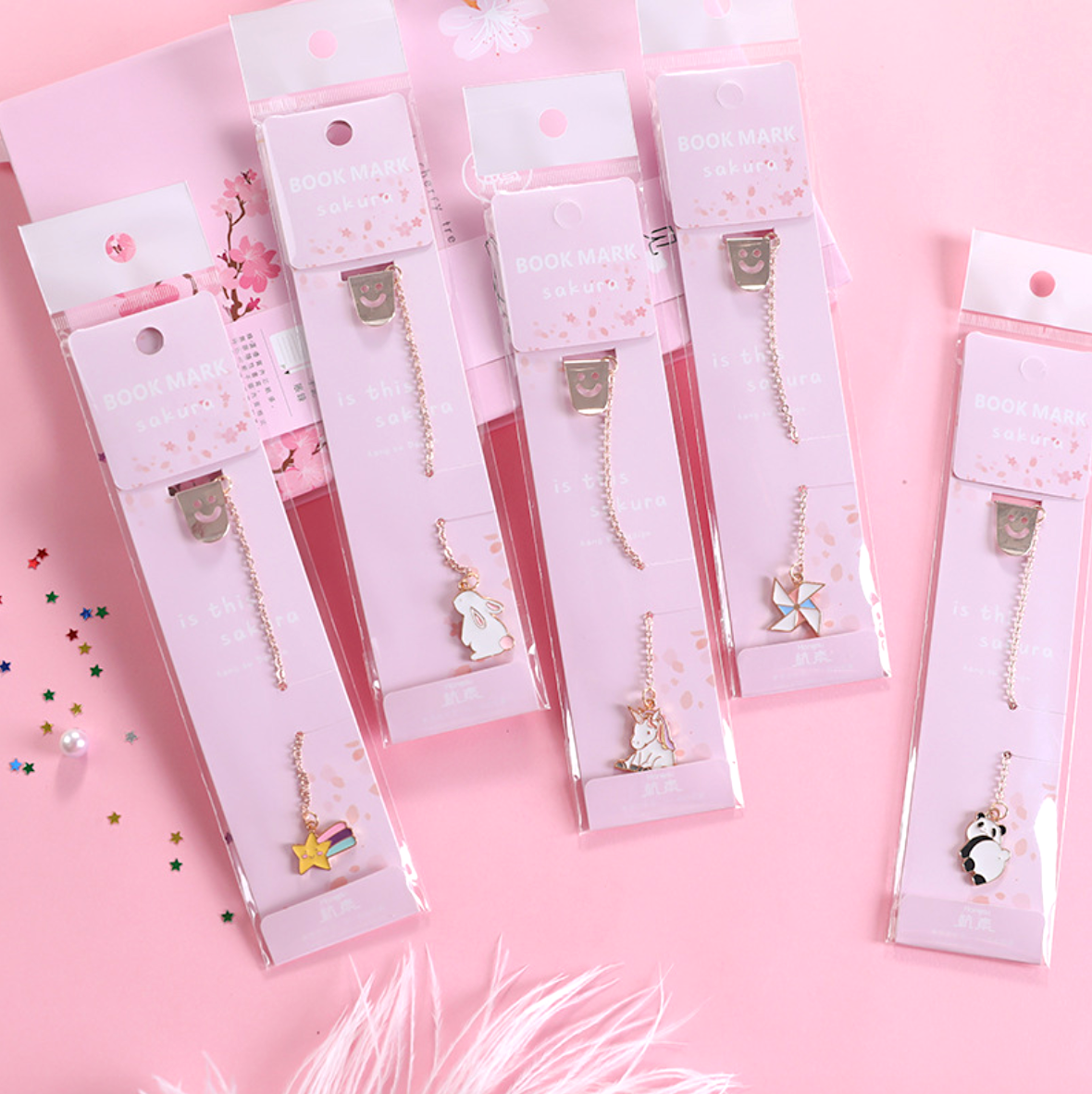 Kawaii Pendant Bookmark