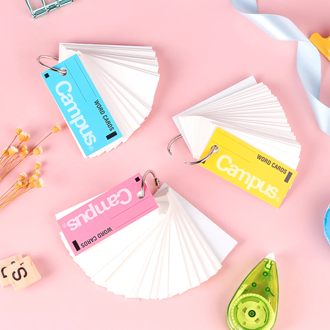 Campus Key Ring Word Cards