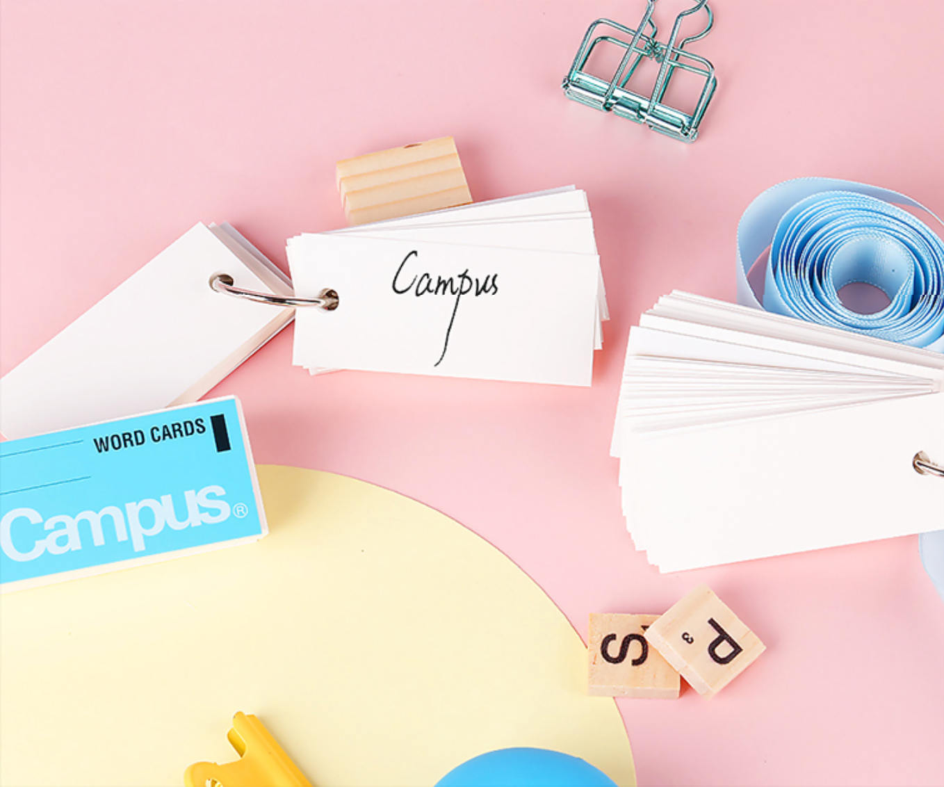 Campus Key Ring Word Cards