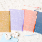Sweet Life Clear Folder With Dividers - A4