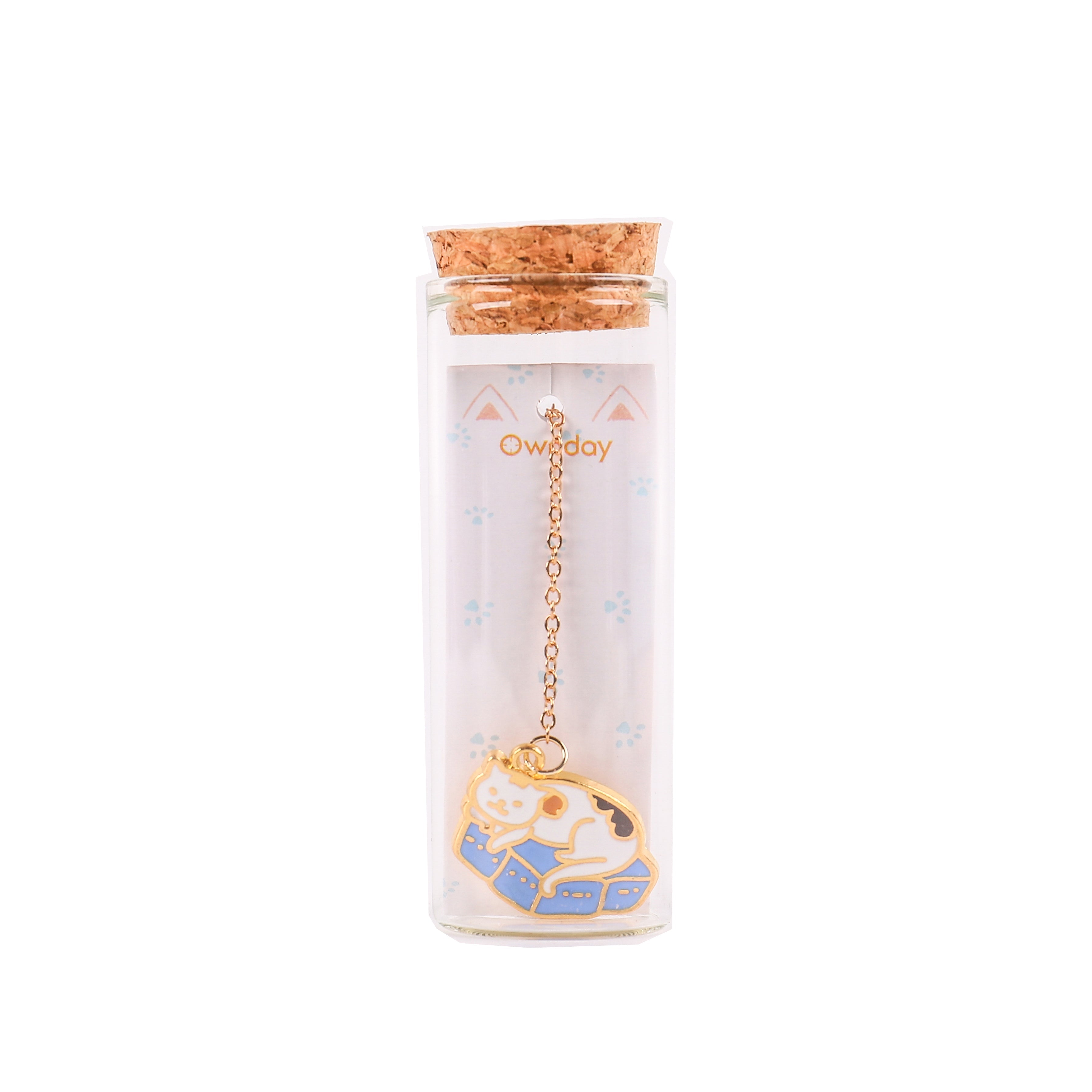 Cat & Dog Pendant Bookmark