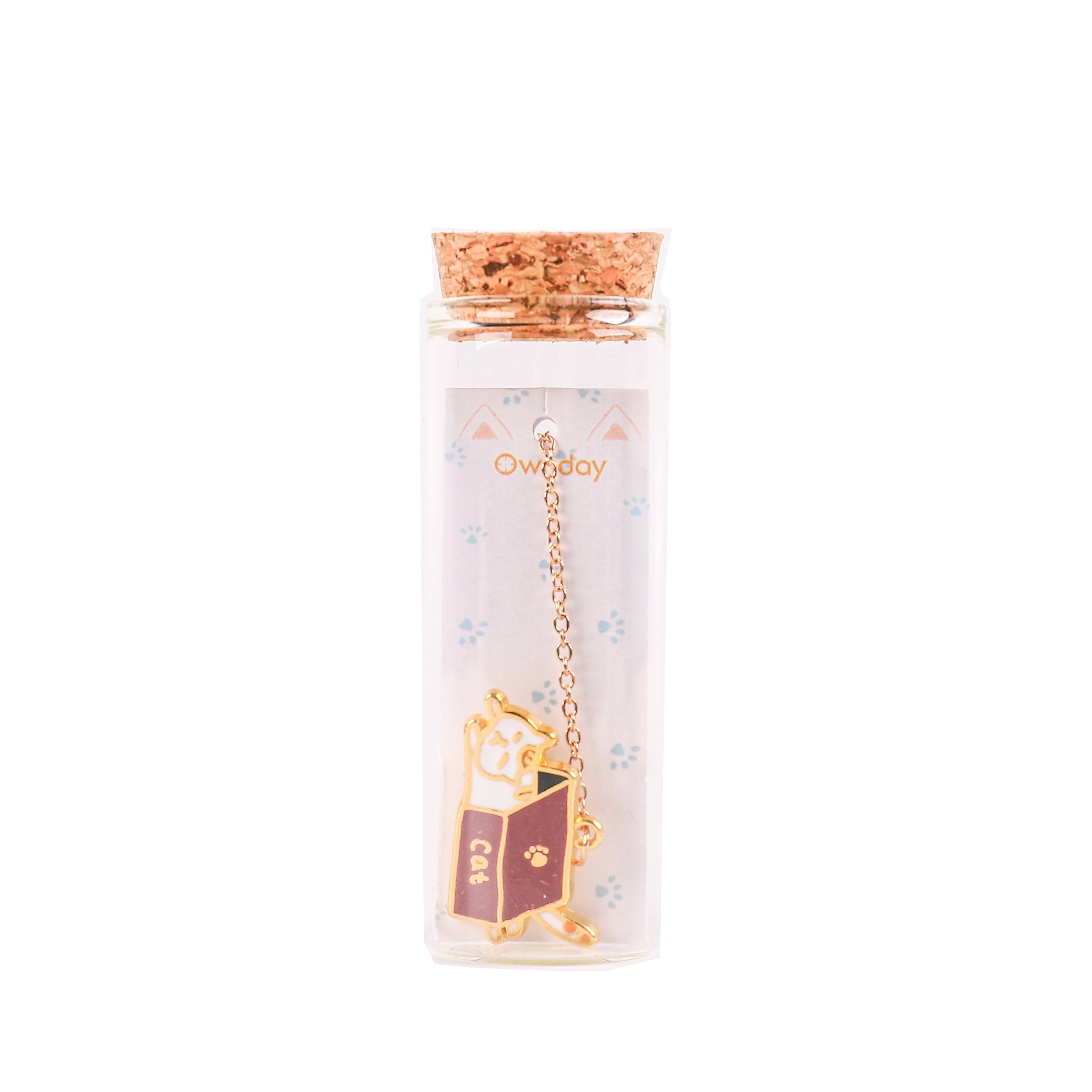 Cat & Dog Pendant Bookmark