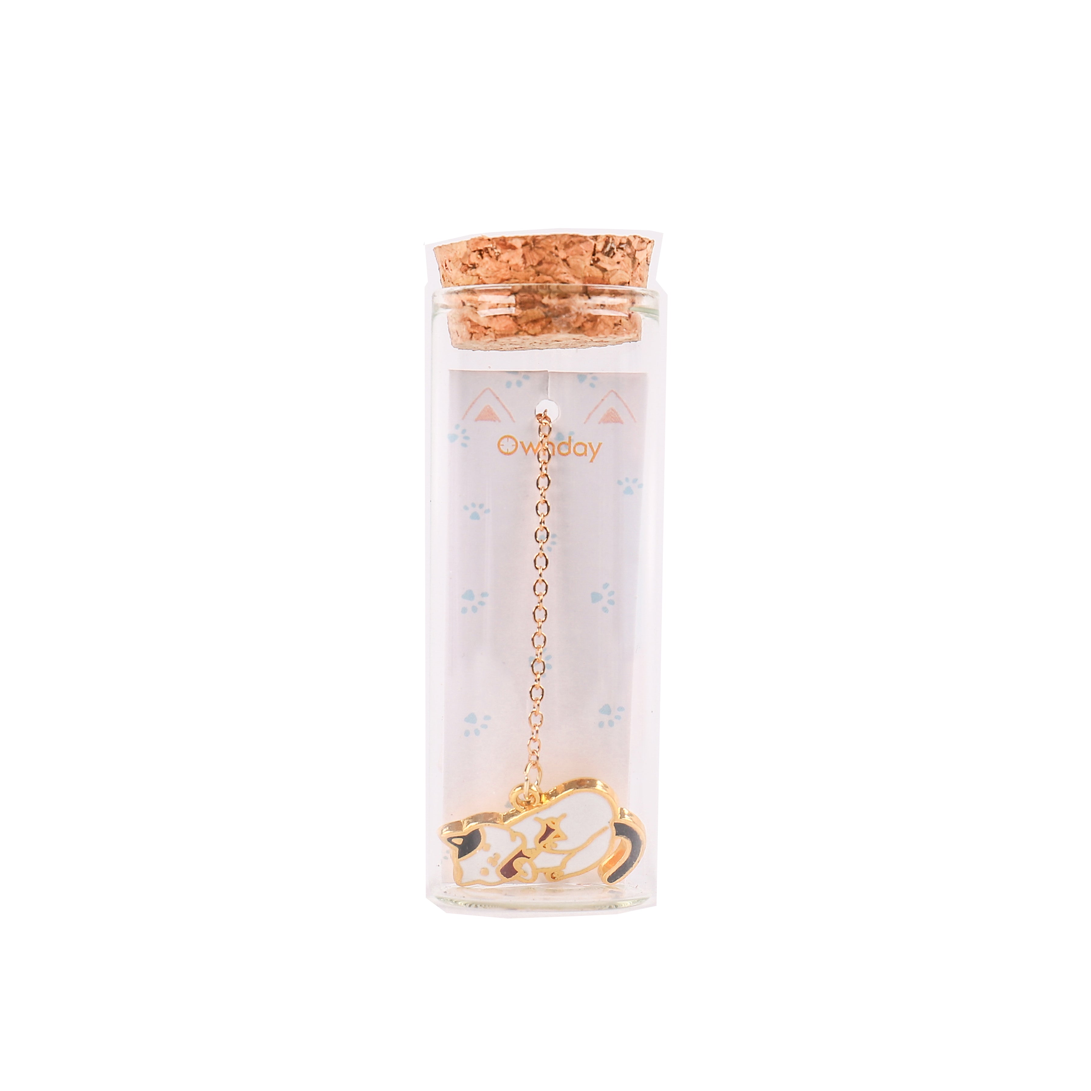 Cat & Dog Pendant Bookmark