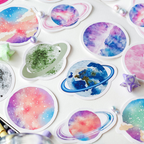 Colorful Universe Paper Stickers