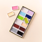 Kuretake Gansai Tambi Watercolor Palette - 12 Color Set