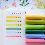 Tombow ABT Dual Brush Pen - 6 Color Set - Botanical