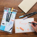 Tombow ABT Dual Brush Pen - 6 Color Set - Fancy