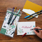 Tombow ABT Dual Brush Pen - 6 Color Set - Natural