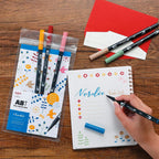 Tombow ABT Dual Brush Pen - 6 Color Set - Nordic
