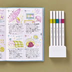 Uni EMOTT Sign Pen - 0.4 mm - 5 Color Set