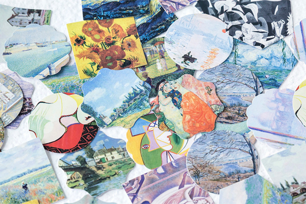 Art Gallery Paper Stickers