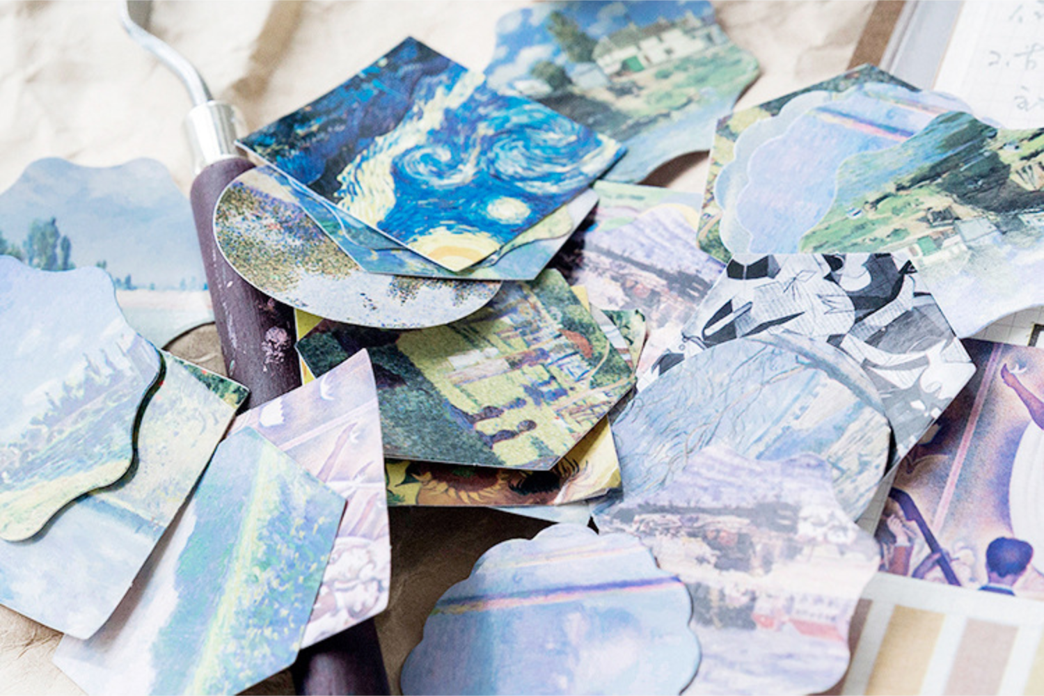 Art Gallery Paper Stickers