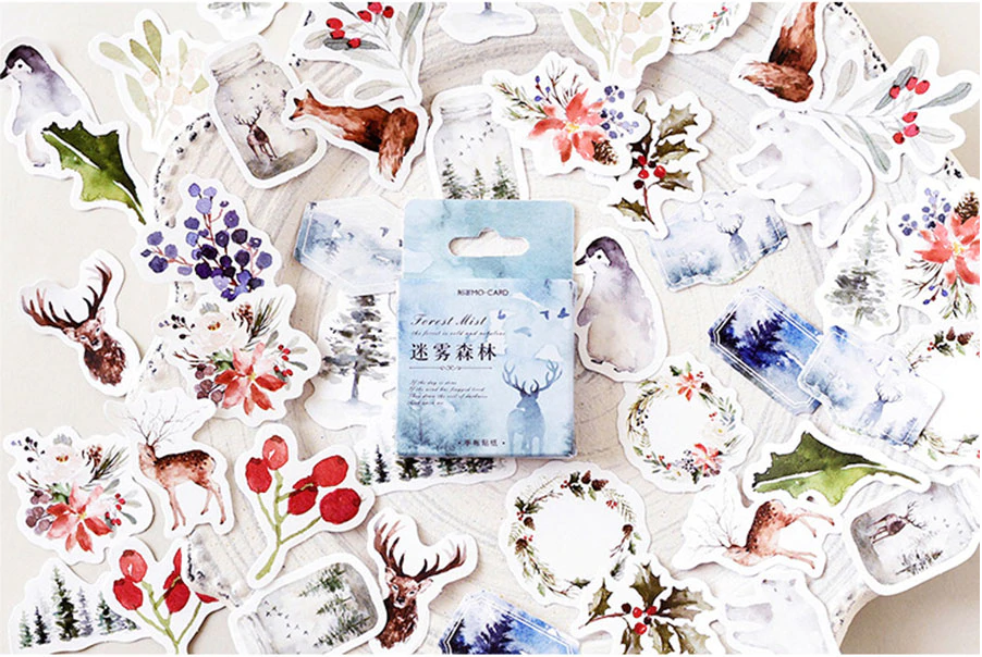 Winter Is Here Paper Stickers