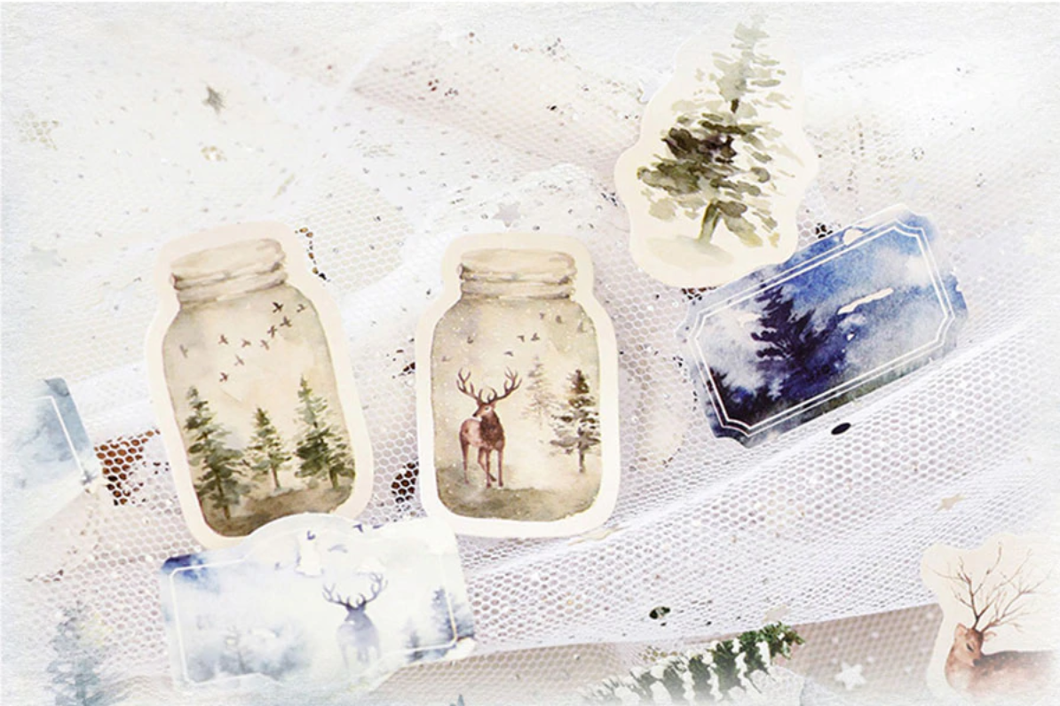 Winter Is Here Paper Stickers