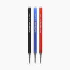 Pilot FriXion Ball Knock Retractable Gel Pen Refill - 0.4 mm - Pack of 3