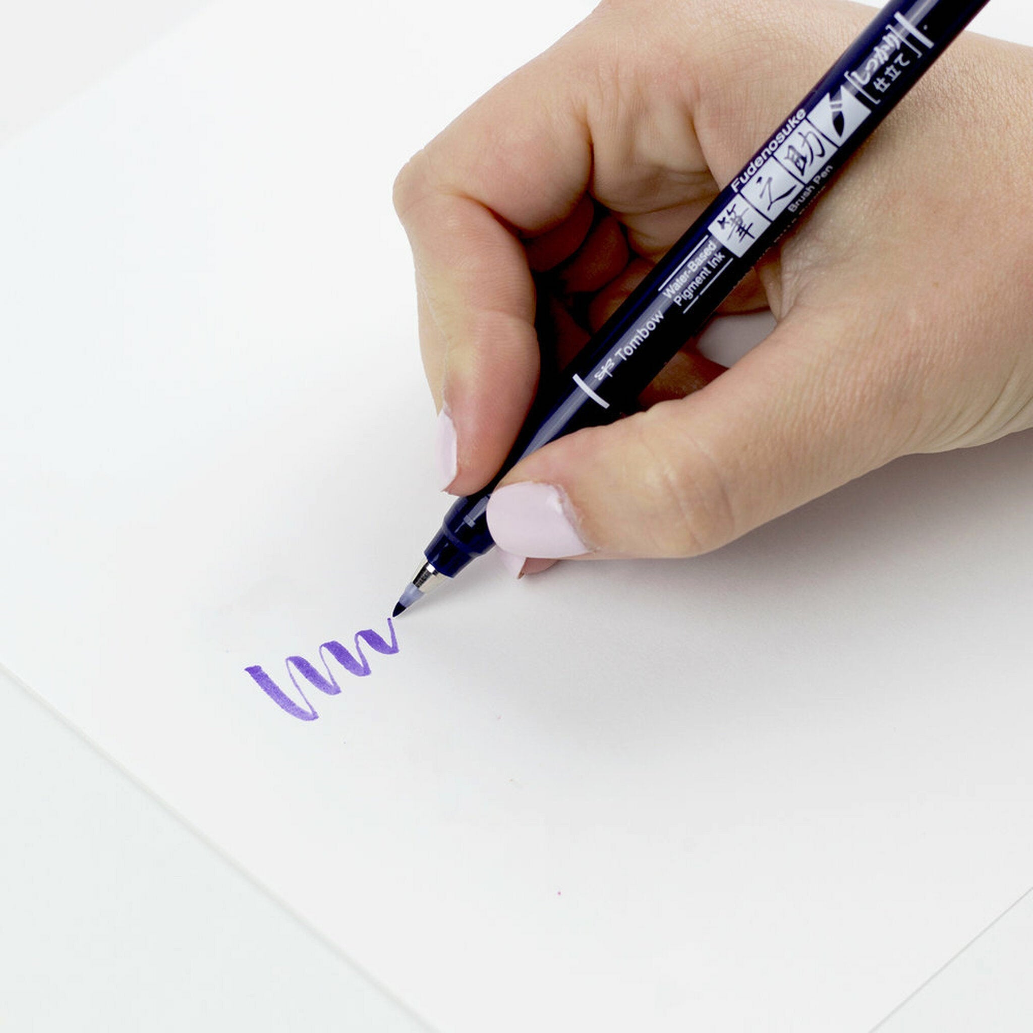 Tombow Fudenosuke Brush Pen - 10 Color Set