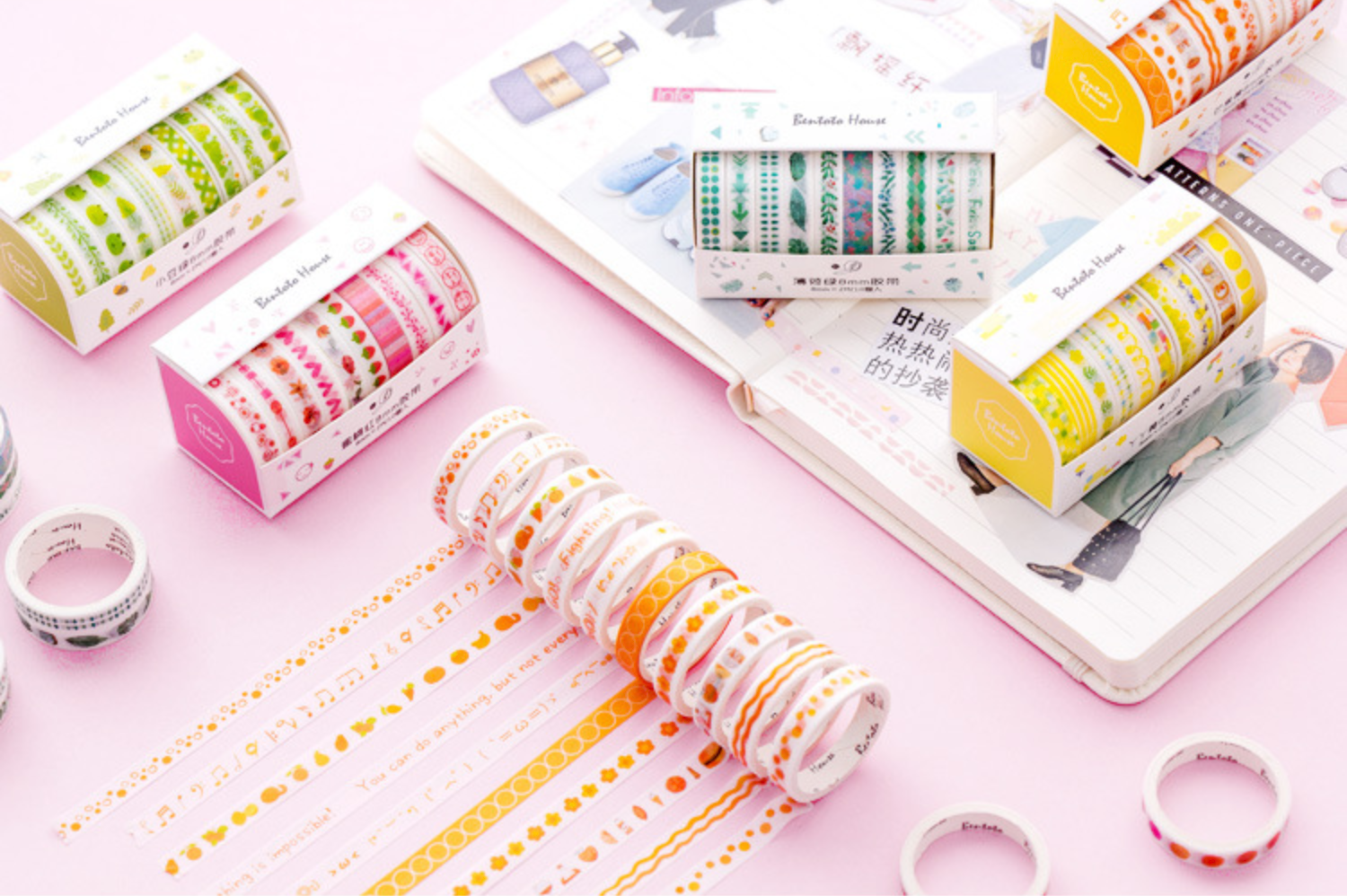 Colorful Day Washi Tape 10-Pack