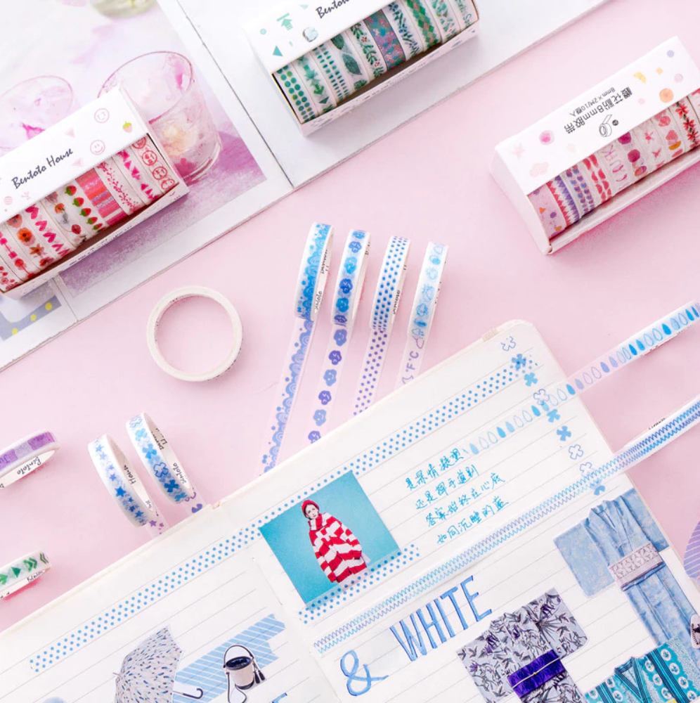 Colorful Day Washi Tape 10-Pack