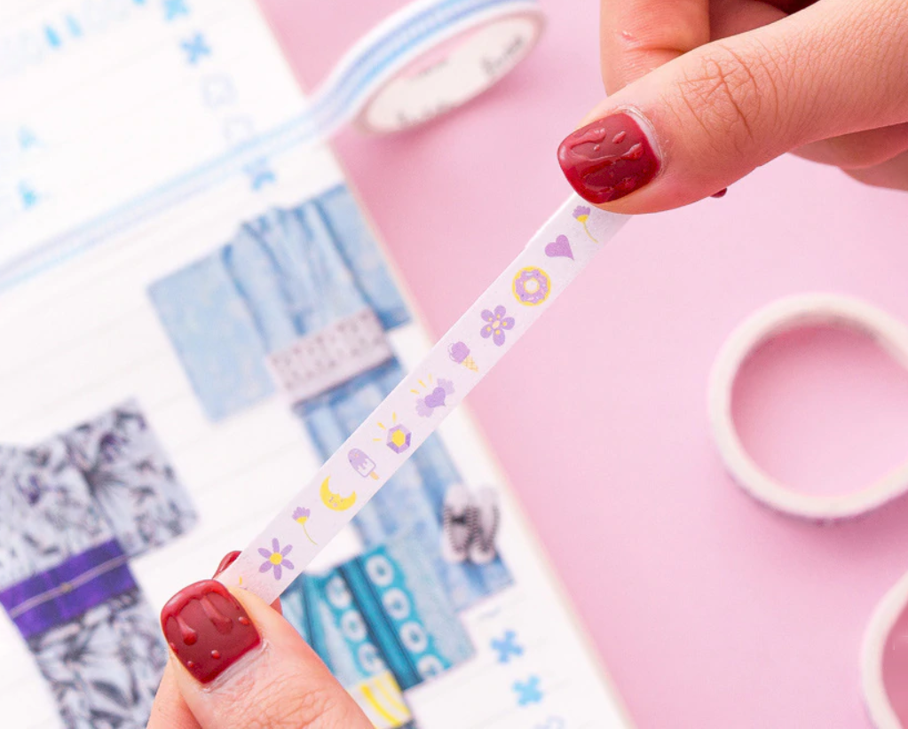 Colorful Day Washi Tape 10-Pack