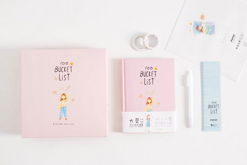 100 Days Bucket List Journal