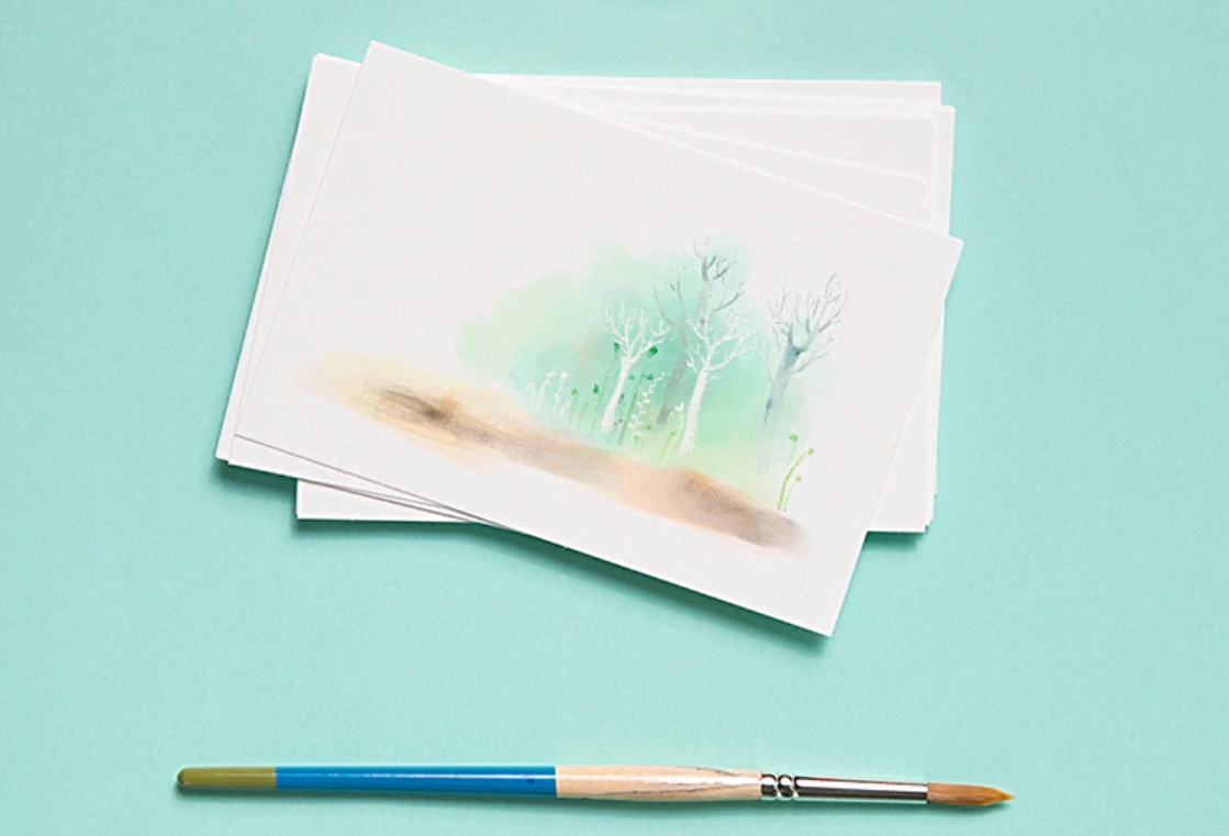 100% Cotton Watercolor Paper - A6 - 50 Sheets