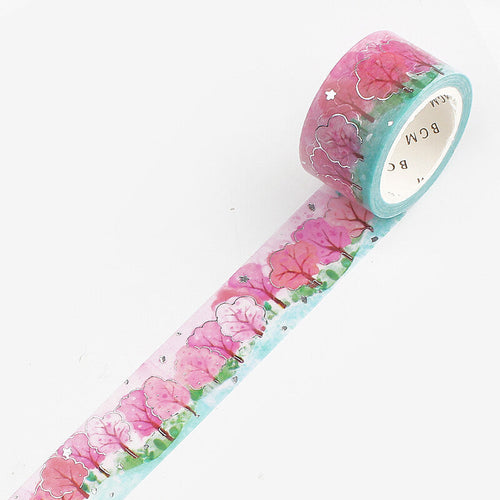 BGM Hanami Masking Tape - Riverside Sakura - Limited Spring Edition