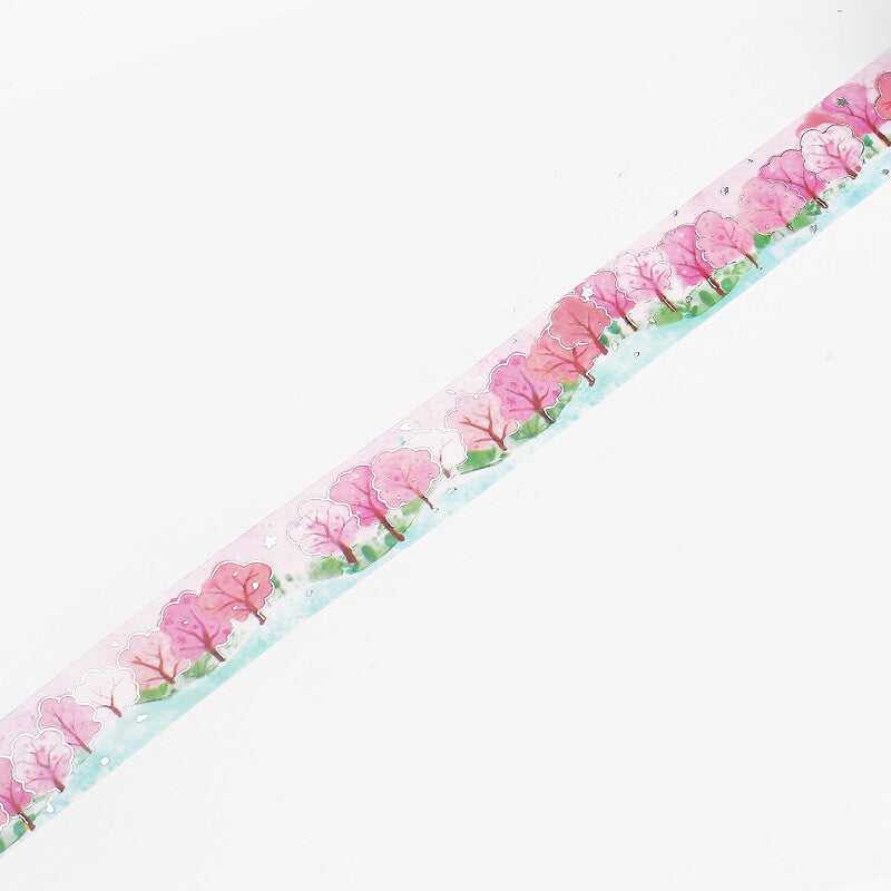 BGM Hanami Masking Tape - Riverside Sakura - Limited Spring Edition