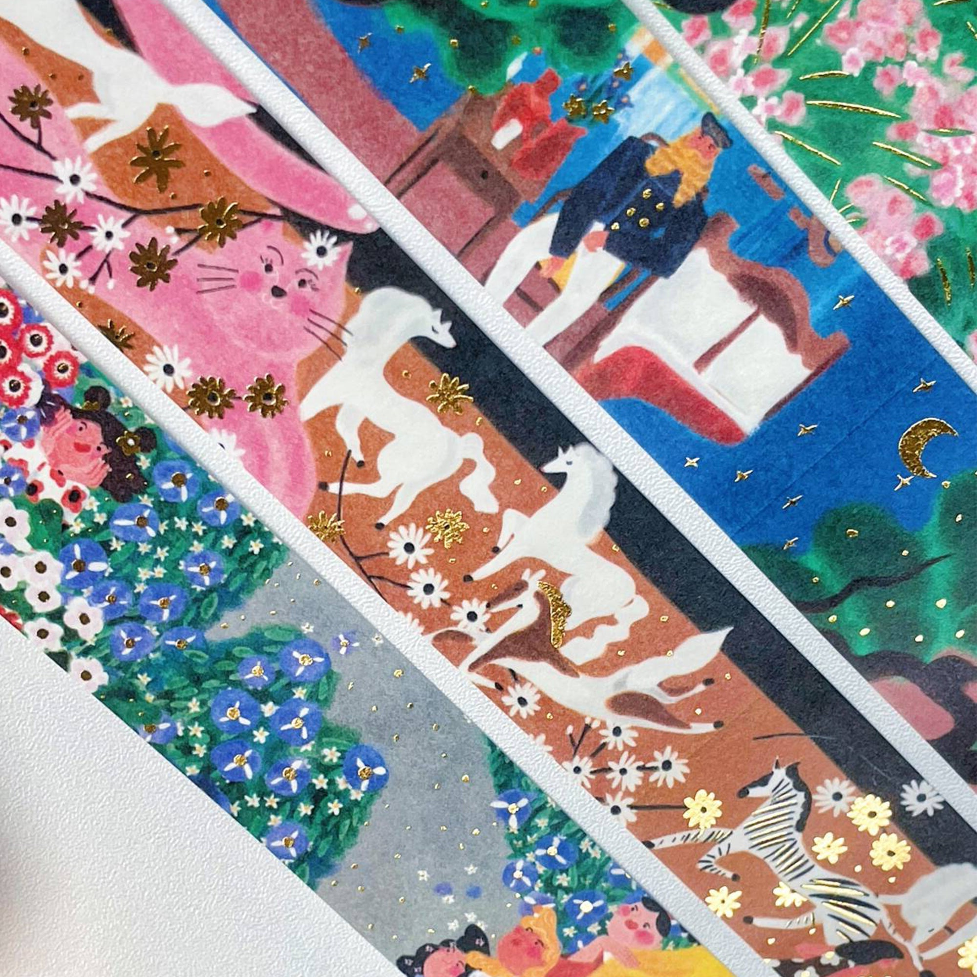 Dream Grove Washi Tape Set (GILDED)