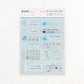 BGM Clear Stamp - Daily Life Tracker
