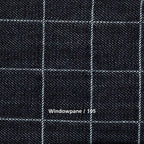 Round Zip Denim Pen Case / Luddite