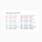 Pilot Juice Up Gel Pen - 10 Color Set