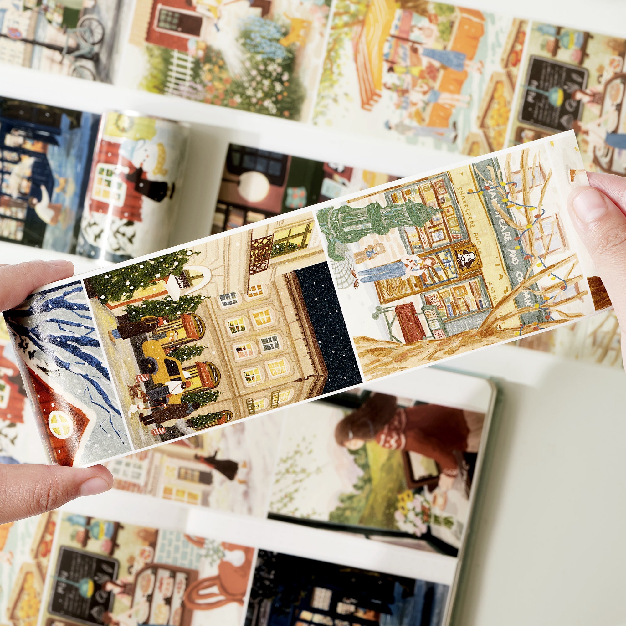 Season's Passing Wide Washi/PET Tape