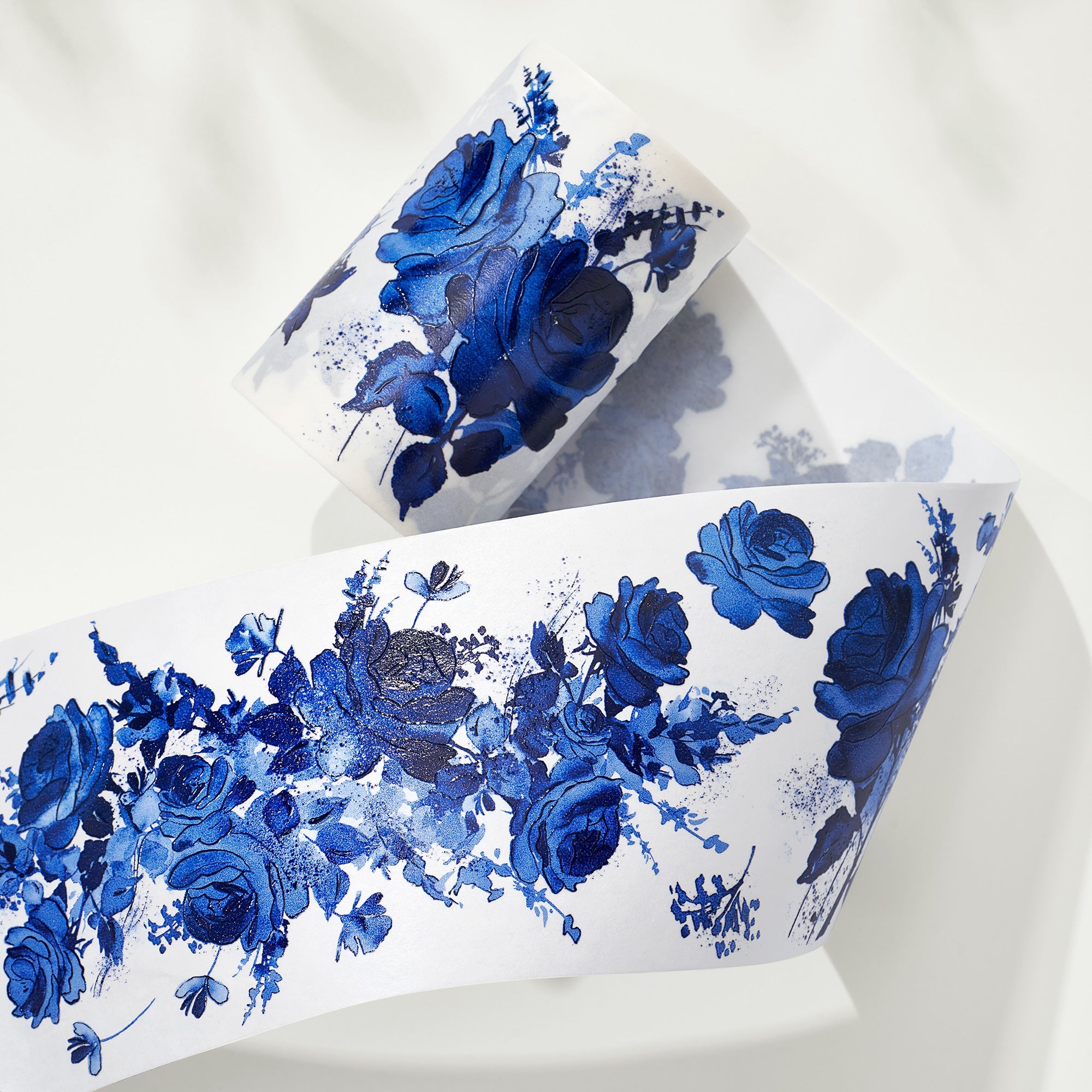 Cobalt Blue Wide Washi/PET Tape