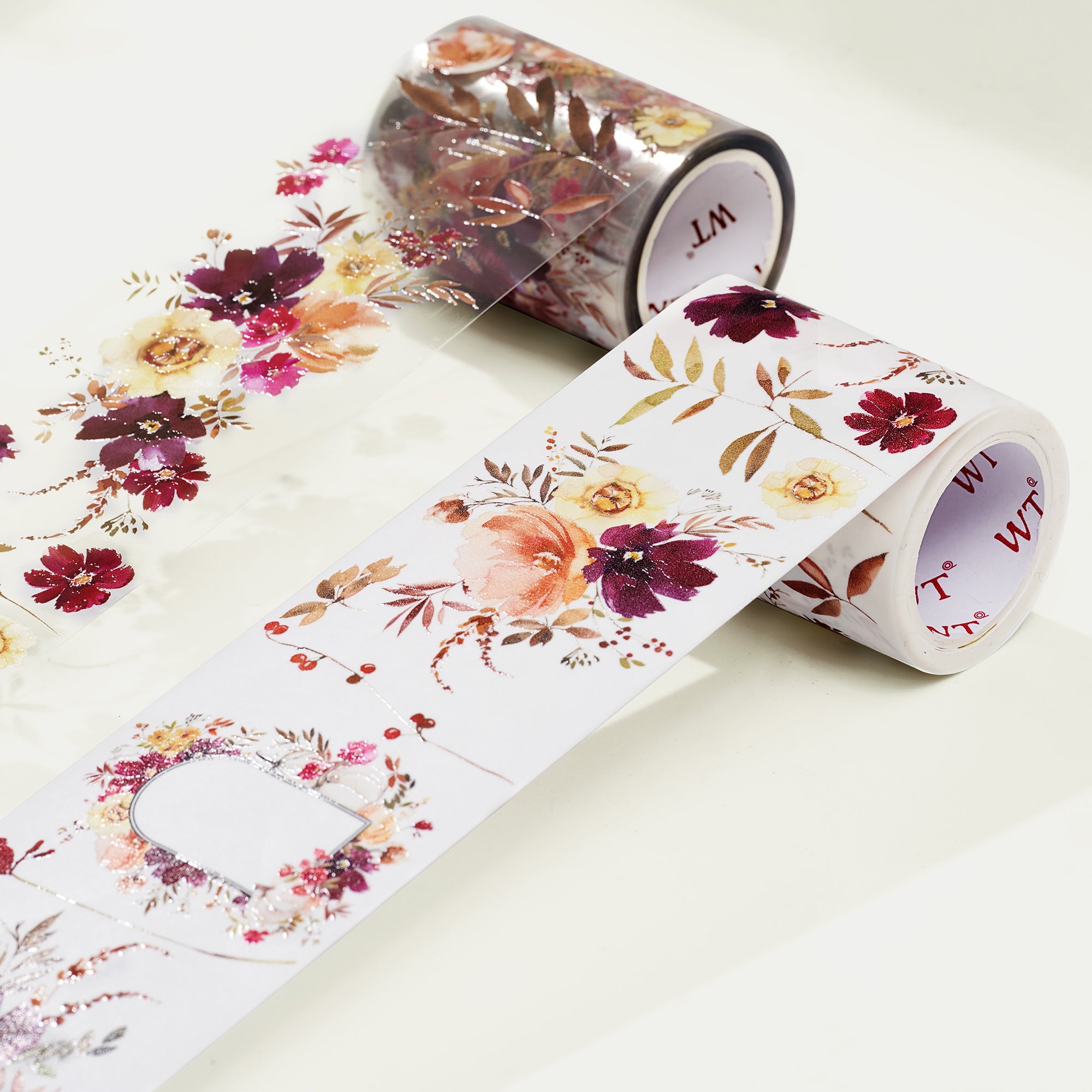 Autumn Rose Wide Washi/PET Tape