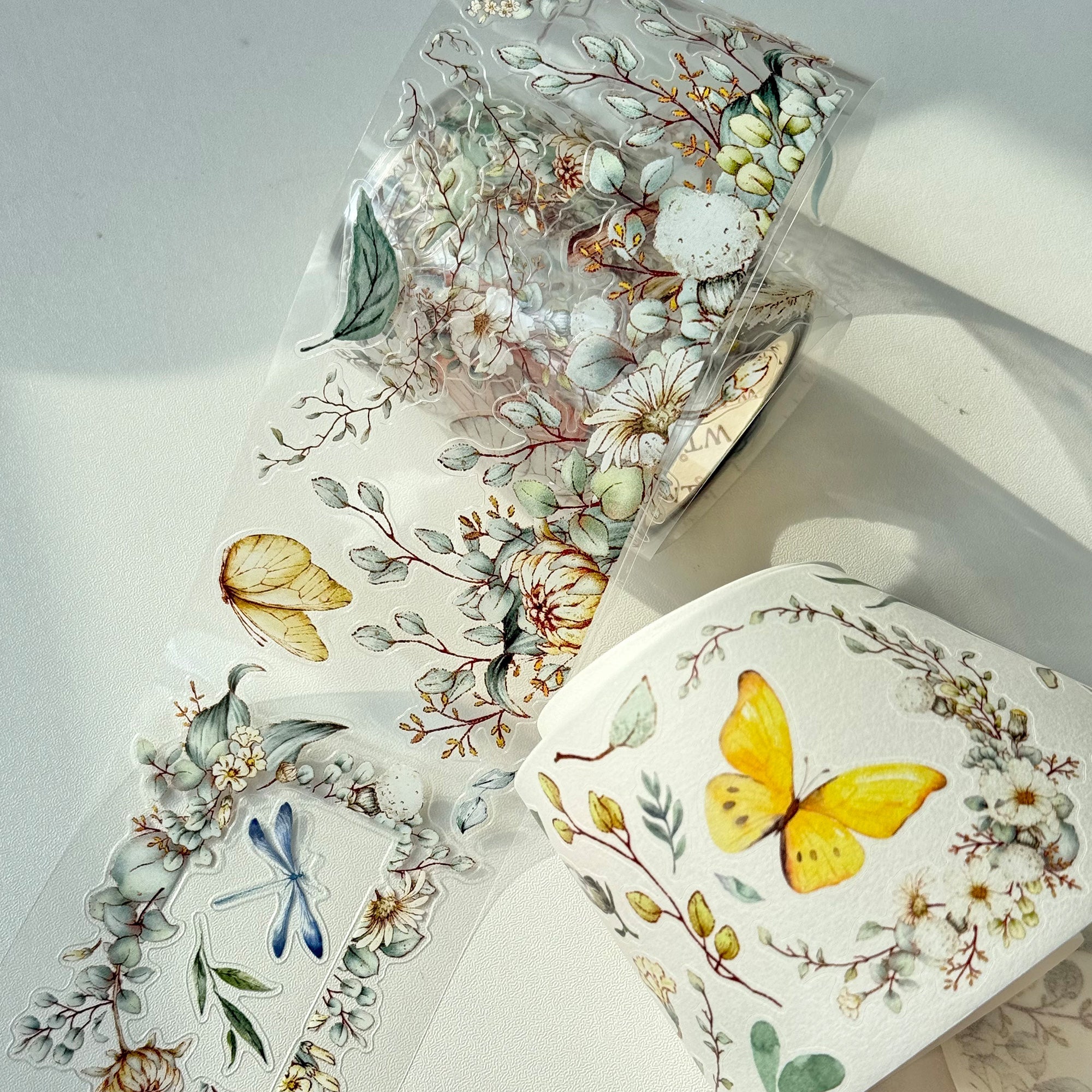 Pre-cut Zephyr Bloom Wide Washi/PET Tape
