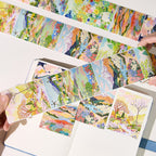 Spring Canvas Wide Washi/PET Tape