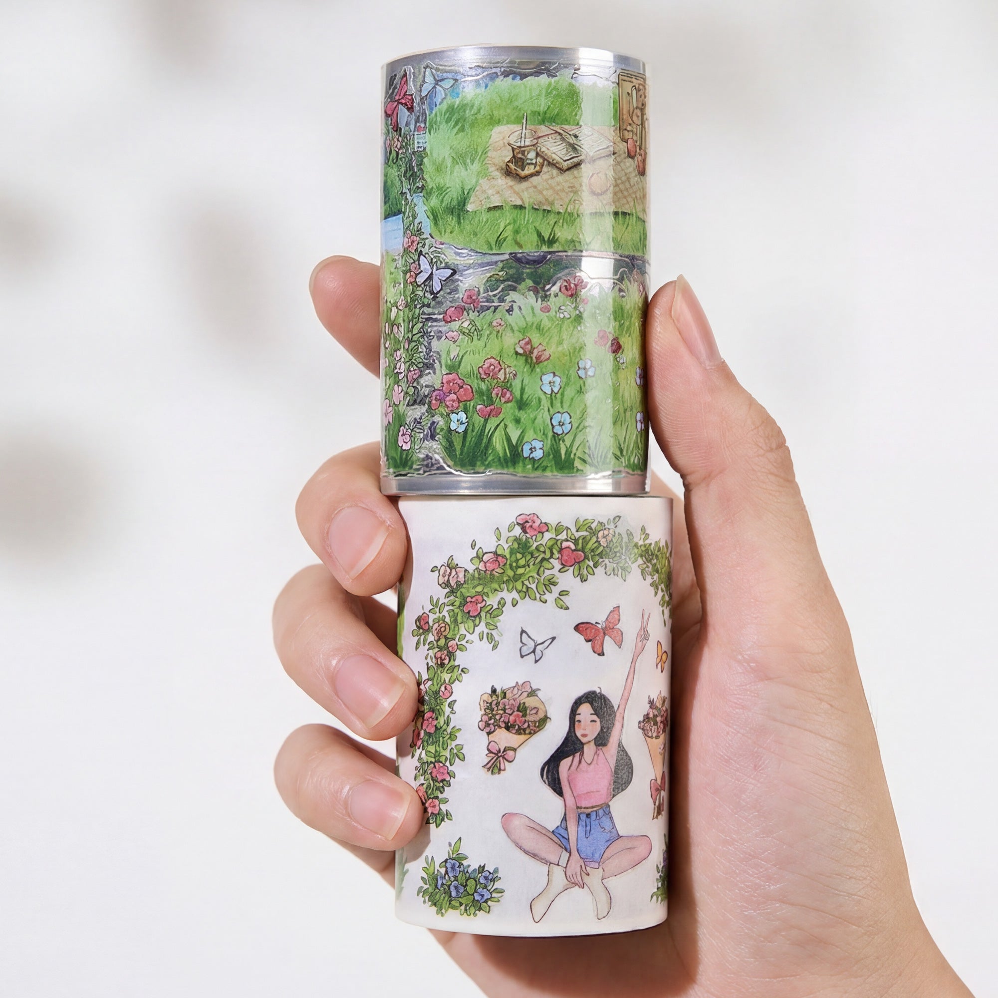 Pre-cut Urban Grove Wide Washi/PET Tape