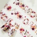 Autumn Rose Wide Washi/PET Tape