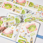 Pre-cut Sakura Voyage Wide Washi/PET Tape
