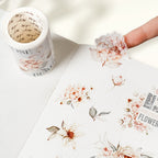 Pre-cut Sweet Rosé Wide Washi/PET Tape