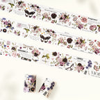Pre-cut Violet Veil Wide Washi/PET Tape