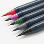 Akashiya Sai Watercolor Brush Pen - 5 Winter Color Set