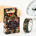 Tropical Dark Washi Tape